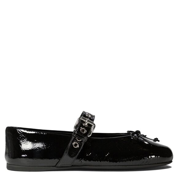 Miu Miu Leather Ballet Flats IT 38 Women